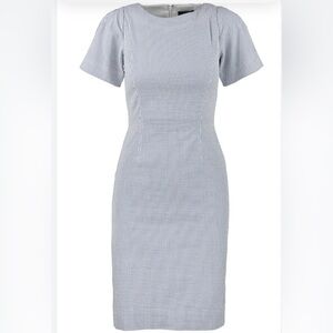 JCrew Striped Sheath dress sz 4